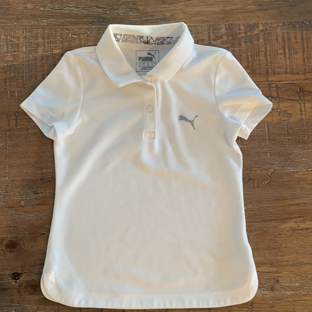 Girls Puma Golf polo